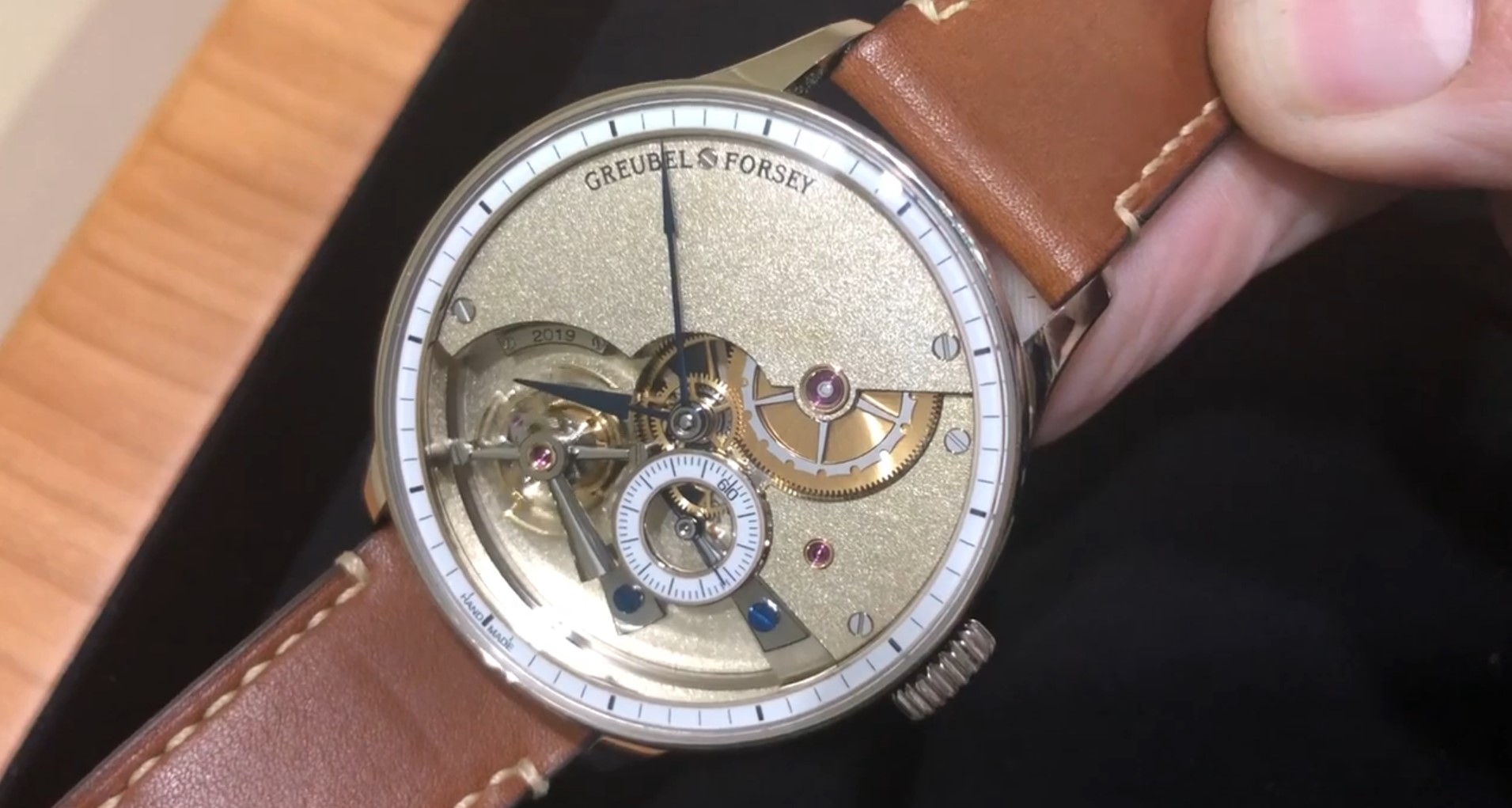 2019 Greubel Forsey Hand Made 1 Tourbillon Prototype: Dubai Watch Week 2019