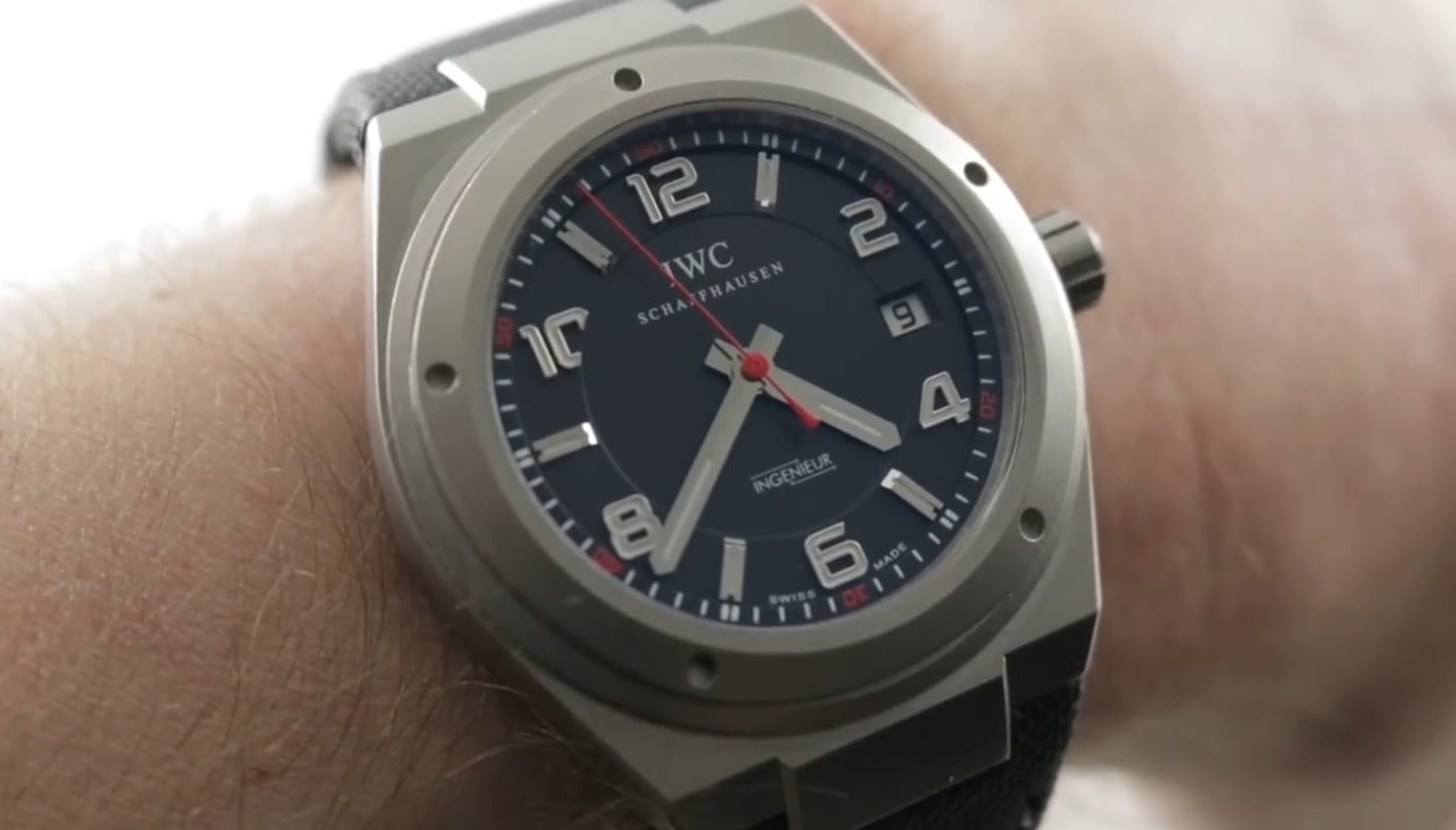 IWC Ingenieur AMG Titanium 3227 03 Review IWC Reviews The