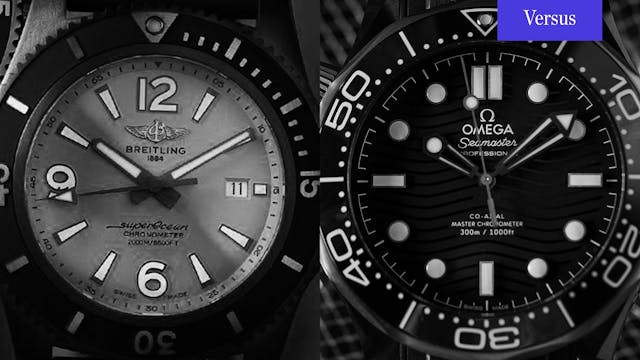 Omega Seamaster vs Breitling SuperOce...