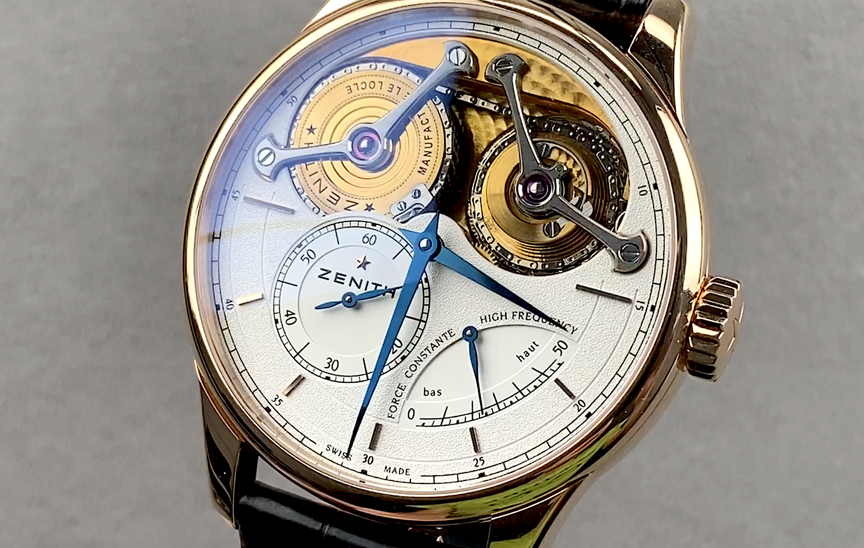 Zenith Academy Georges Favre-Jacot Limited Edition 18.2210.4810/01.C713
