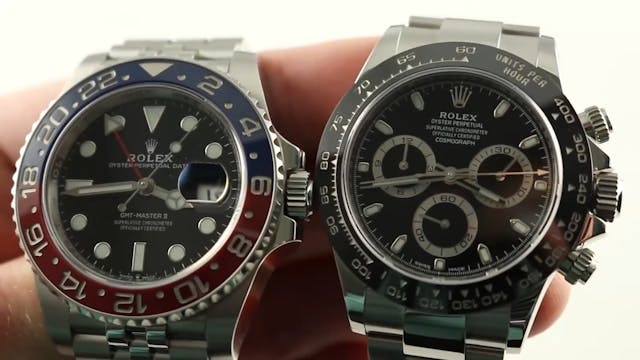 Rolex GMT Master II Pepsi vs Rolex Da...