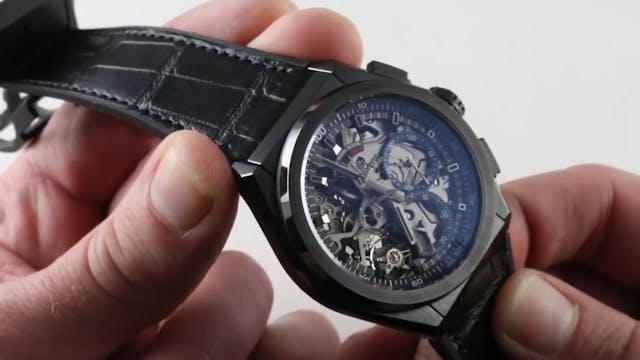 F】 The Zenith Defy Revival Shadow Is A Stealthy Surprise