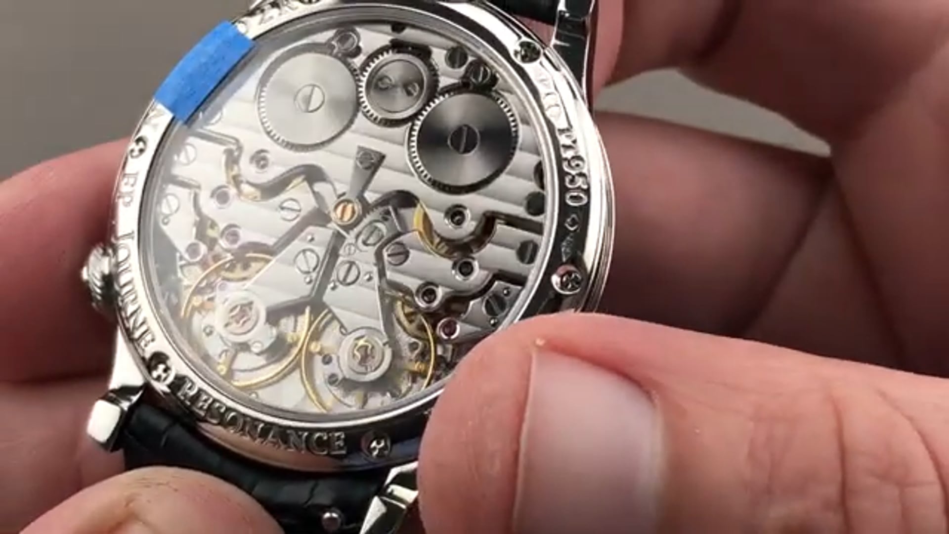 F.P. Journe Chronometre A Resonance 38mm Pt Chr Res38 F.P. Journe Watch Review