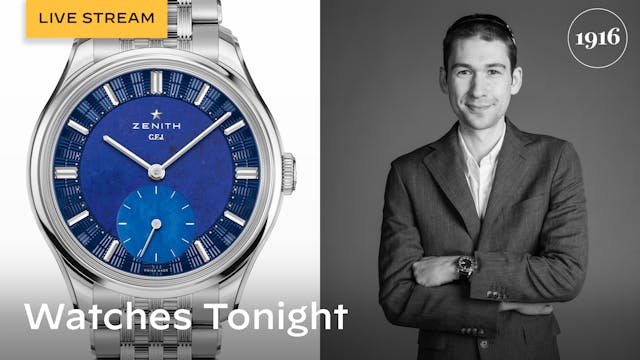 Grand Seiko, Zenith, And a $53,000 Br...