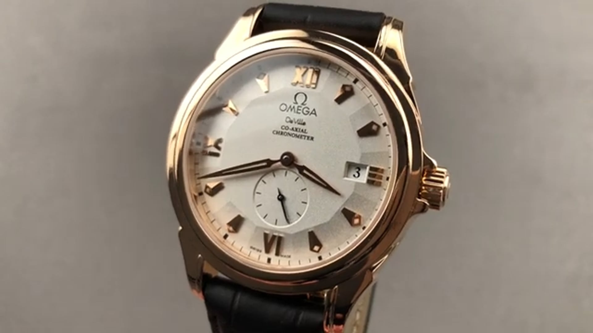 Omega De Ville "Pie Pan" Co Axial Small Seconds 4646.30.32 Review