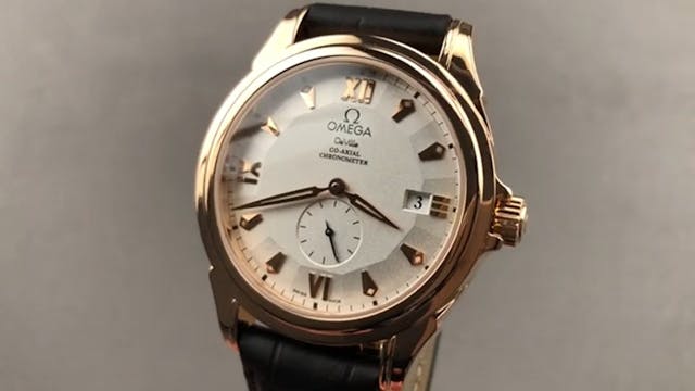 Omega De Ville "Pie Pan" Co Axial Sma...