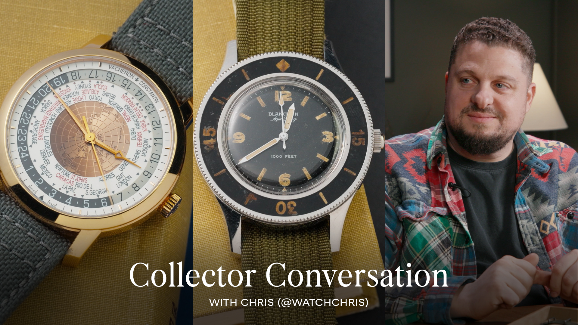 The Watch Collection of Fellow YouTuber Chris: Vacheron Constantin, IWC and More