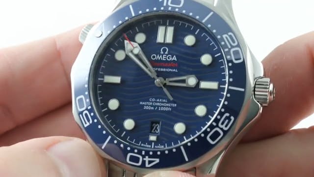 2018 Omega Seamaster (Blue Bond) Dive...