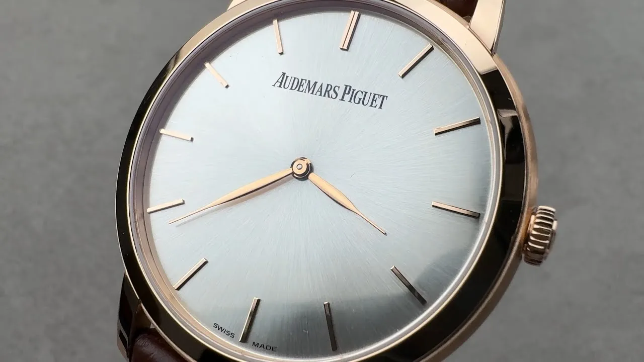 Audemars Piguet Jules Audemars Extra-Thin (15180OR.OO.A088CR.01) Watch Review