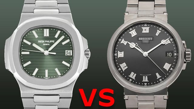 Patek Philippe Nautilus vs Breguet Ma...