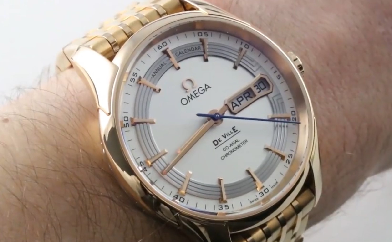 Omega De Ville Hour Vision Annual Calendar (431.60.41.22.02.001) Review