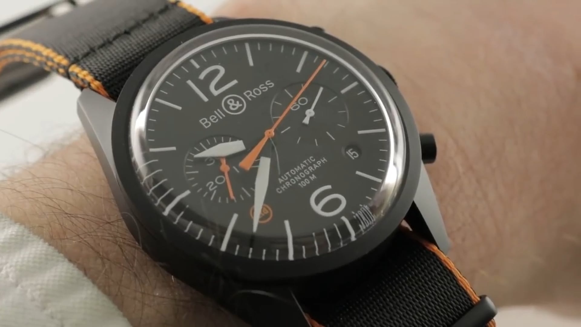 Bell Ross Brv126 Chronograph Brv126 O Ca Review Bell Ross