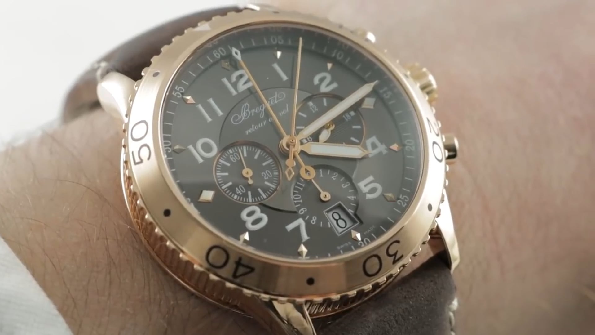 Breguet Type XXI Transatlantique Flyback Chronograph 3810BR 92