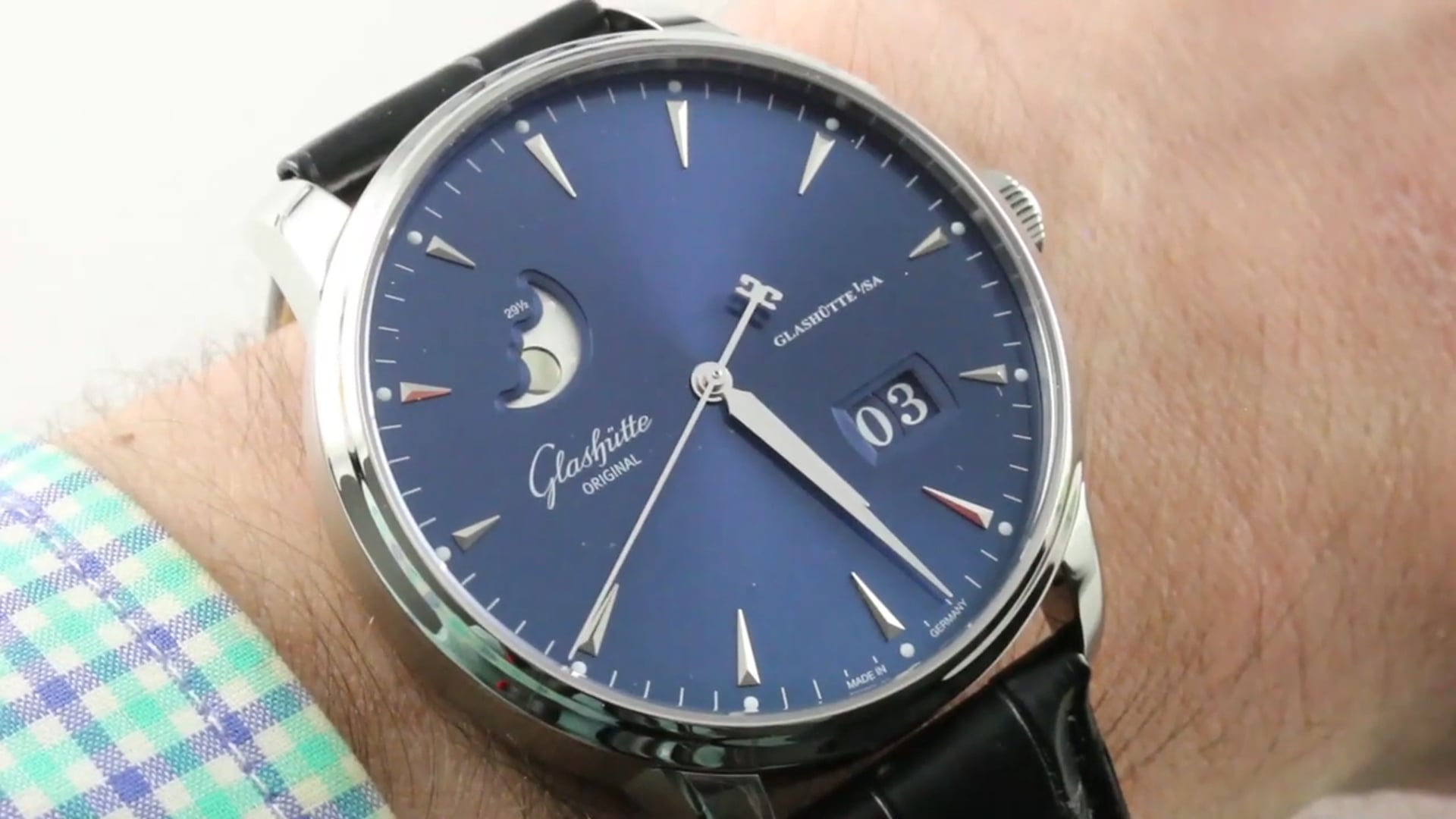 Glashutte Original Senator Excellence Panorama Date Moon Phase 1 36 04 04 02 30