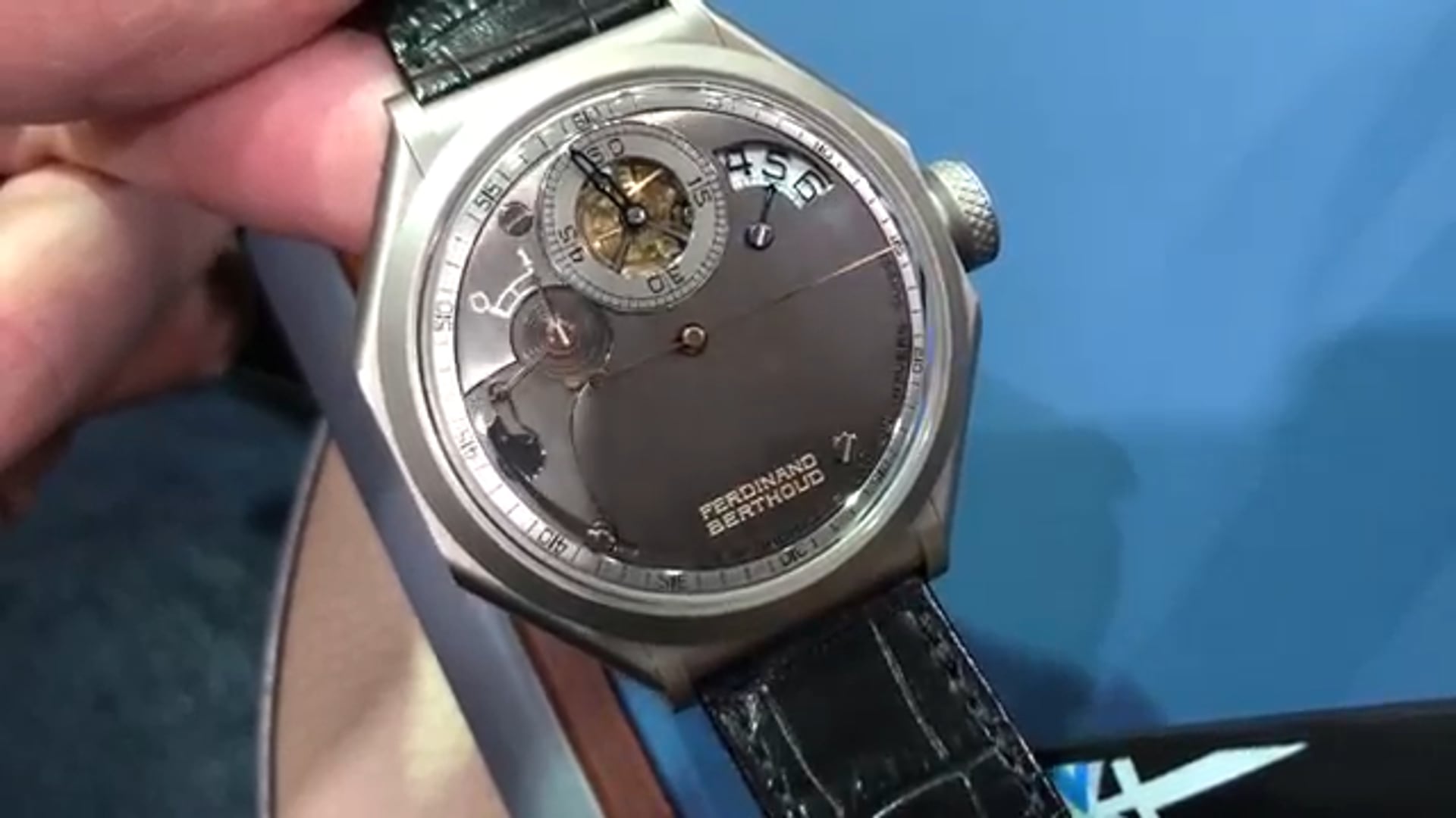 Chronomtrie Ferdinand Berthoud Fb1.R6 Regulator Dubai Watch Week Tourbillon