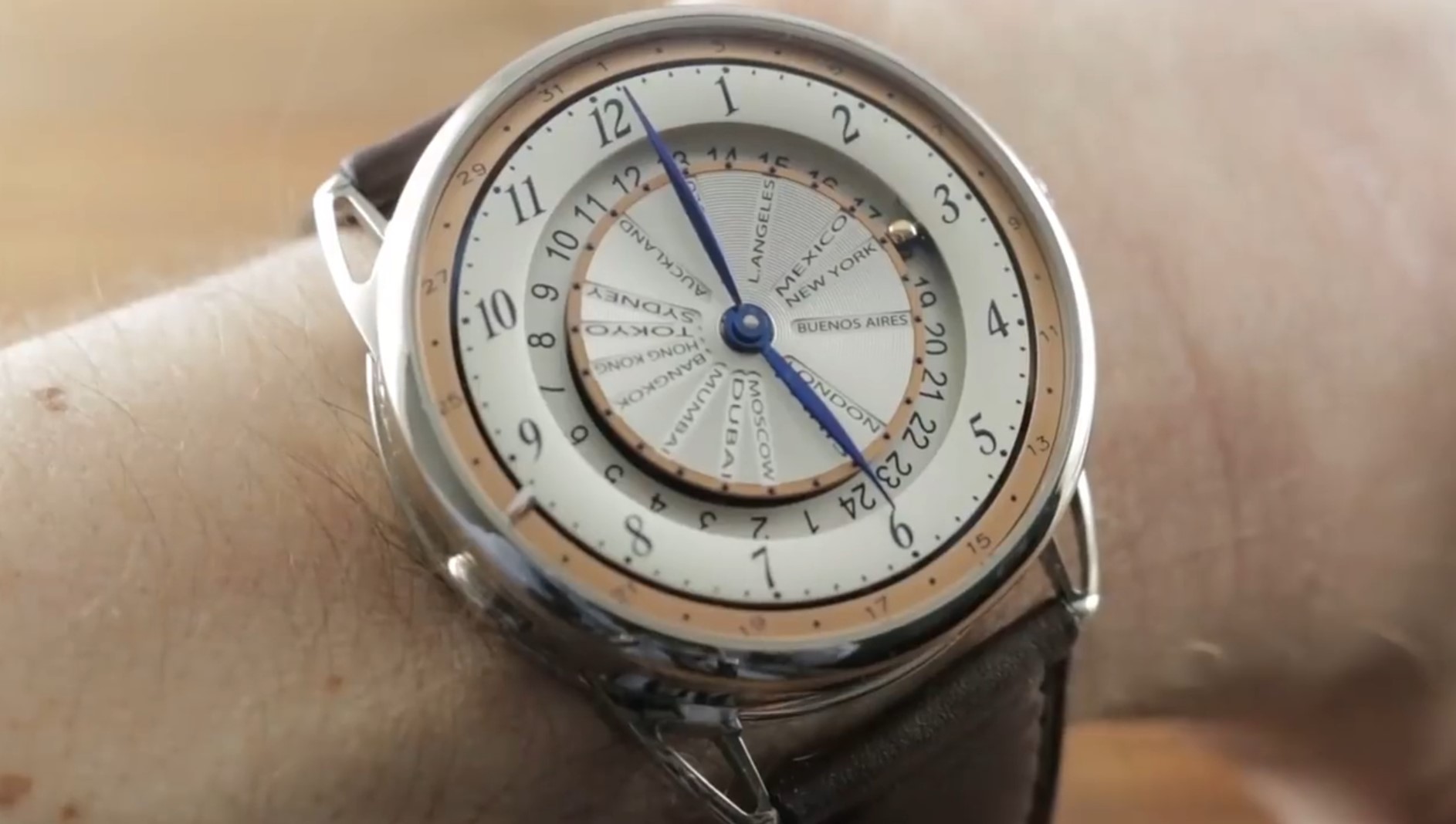 De Bethune DB25 World Traveller (World Time GMT) DB25WTWS1 Review