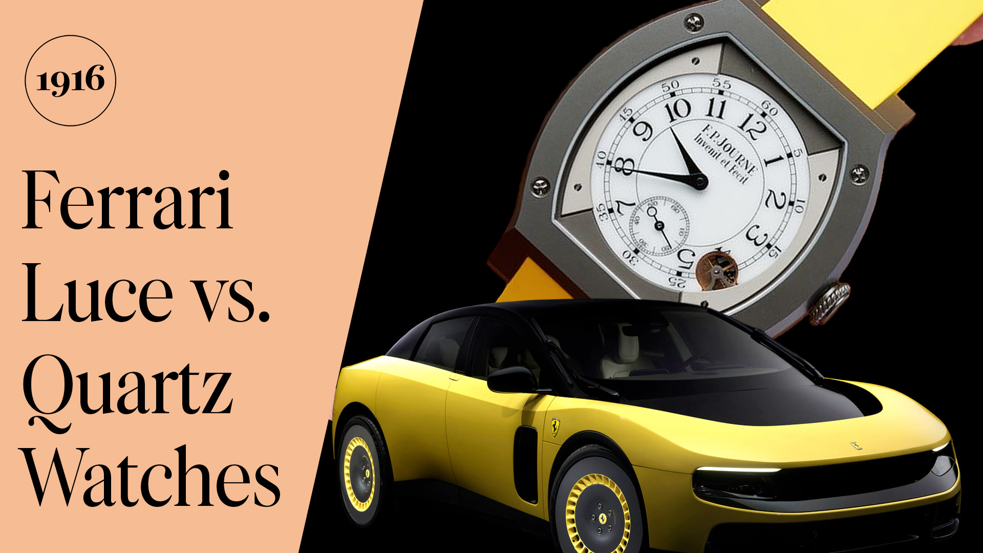 Is the Ferrari Luce Just a $650,000 Quartz Watch?