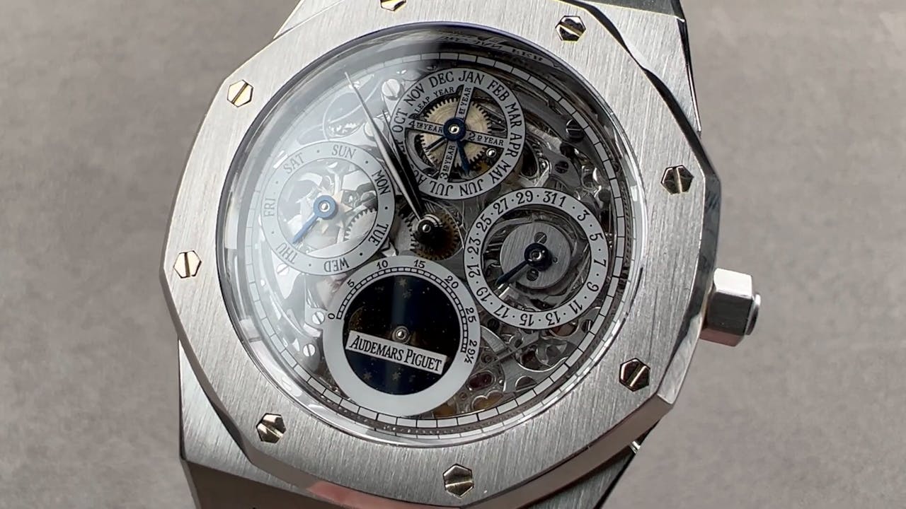 Audemars Piguet Royal Oak Perpetual Calendar Skeleton 25829PT.OO