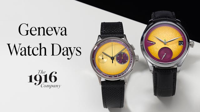 Geneva Watch Days 2024: Highlights wi...