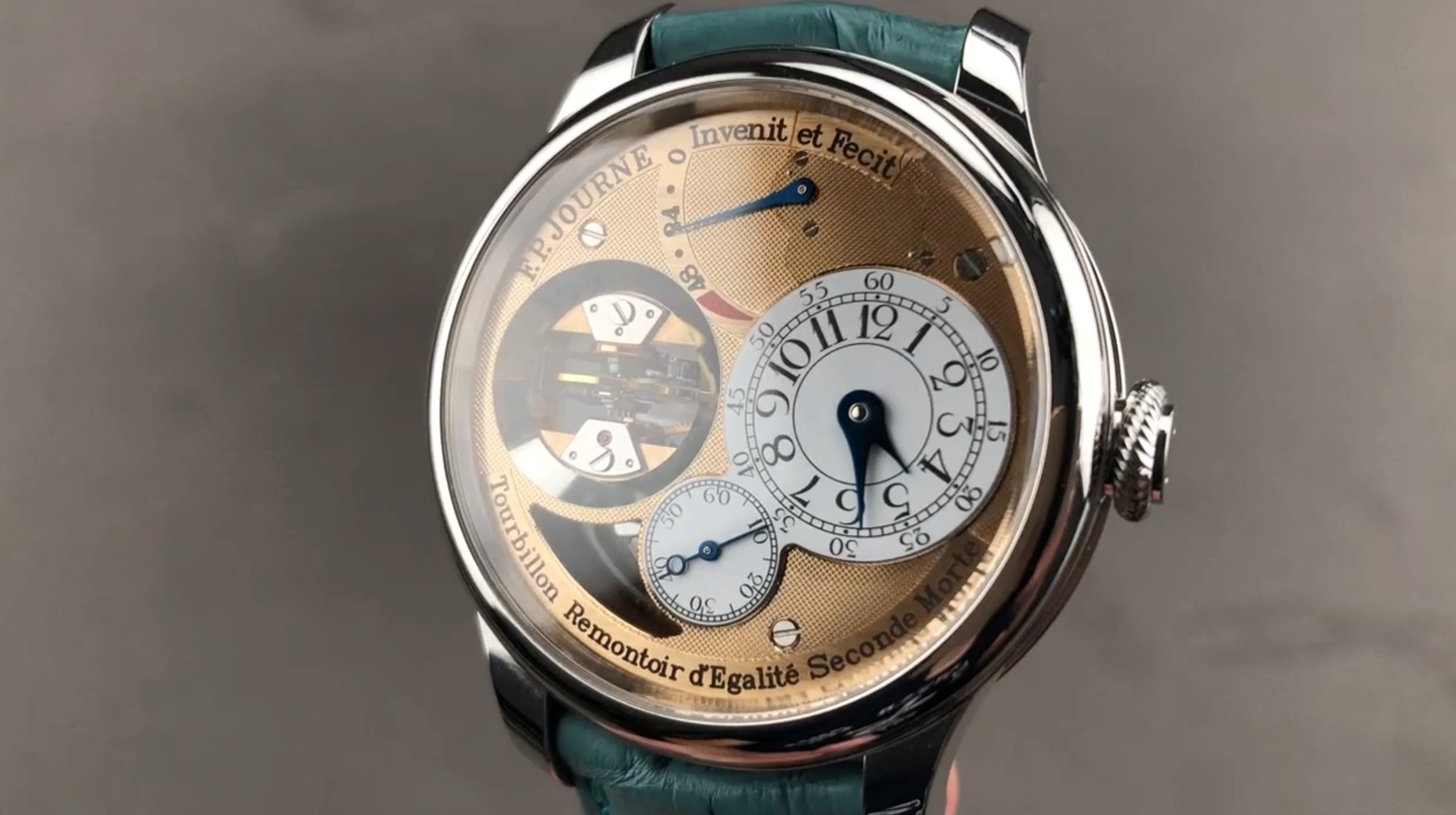 F.P. Journe Platinum Tourbillon Souverain Vertical Tourbillon Review