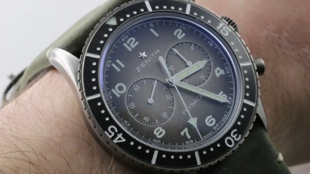 Zenith Pilot Chronometro Tipo CP 2 Flyback Aged (11.2240.405 21.C773) Reviews
