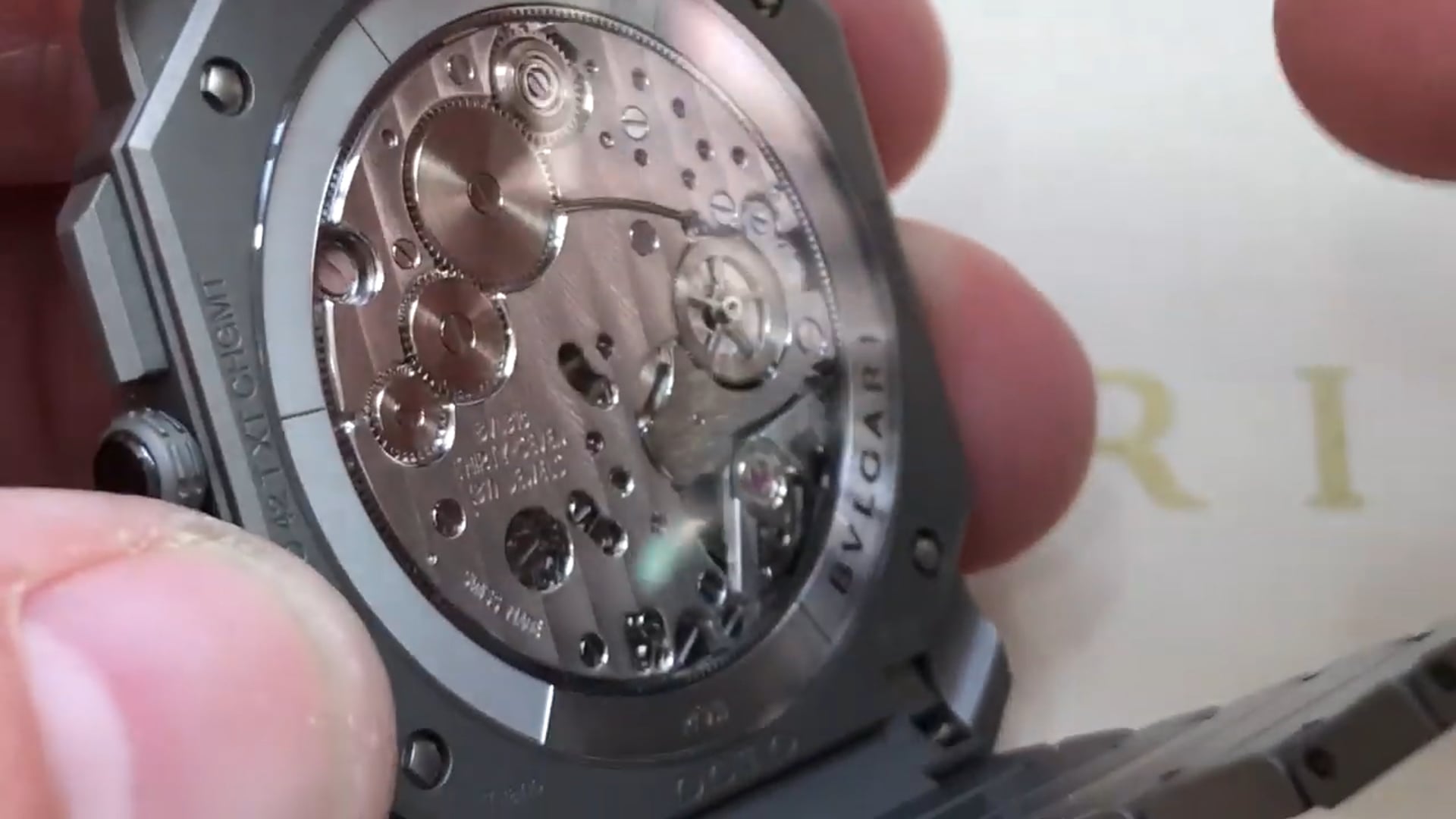 2019 Bulgari Octo Finissimo Chronograph GMT: Dubai Watch Week 2019