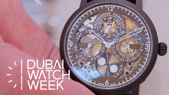 2023 Dubai Watch Week - Frederique Co...