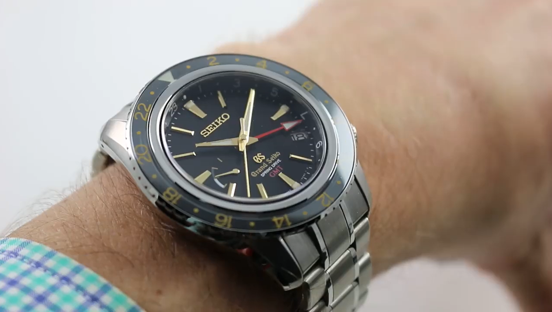 Seiko Grand Seiko Spring Drive GMT SBGE015 Review