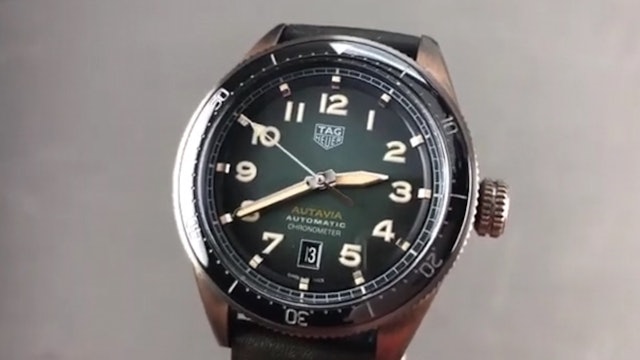 TAG Heuer Autavia Bronze Calibre 5 Chronometer WBE5190.FC8268 TAG Heuer Review