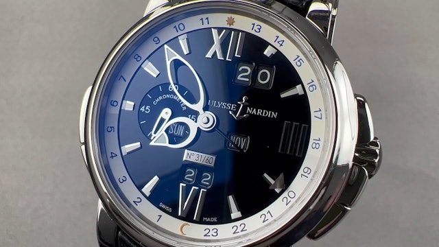 Ulysse Nardin GMT +/- Perpetual for Picciones' Jewelers 320-60/32