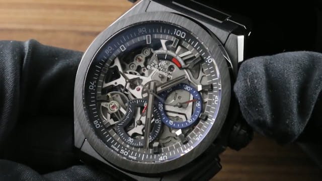 Zenith Defy El Primero 21 Black Ceram...