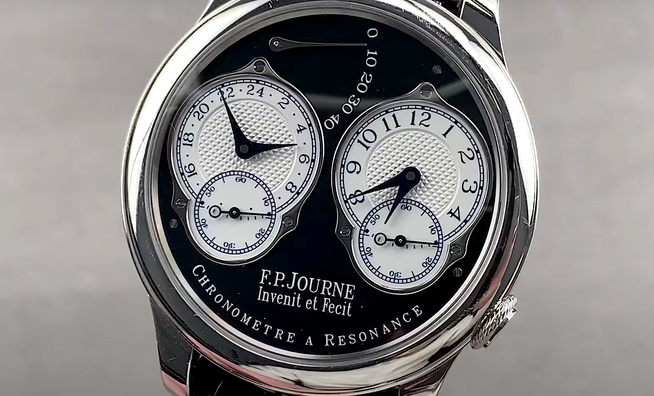 F.P. Journe Chronometre a Resonance Black Label