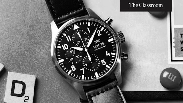 Different Types of Chronographs Expla...