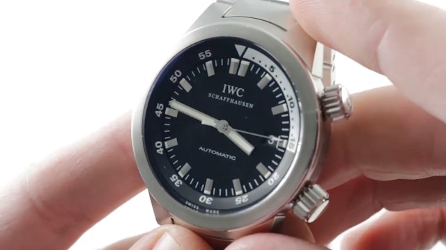 IWC Aquatimer Automatic Dive Watch IW3548-05 Review