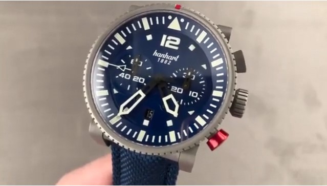 Hanhart Primus Pilot Carrier Chronograph 741 Review