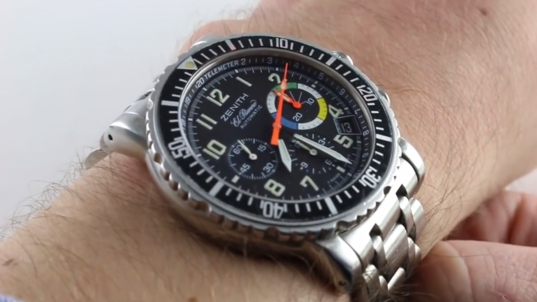 Zenith El Primero Rainbow Flyback Caliber 405 Review