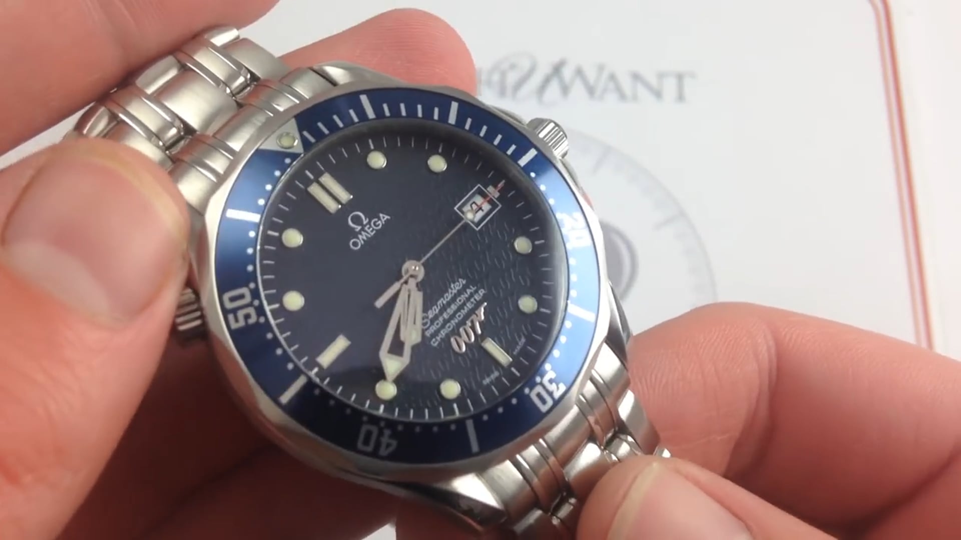 Omega Seamaster Professional 300M James 