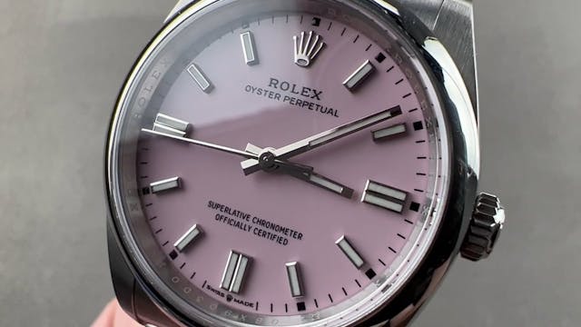 Rolex Oyster Perpetual 36 "Candy Pink...