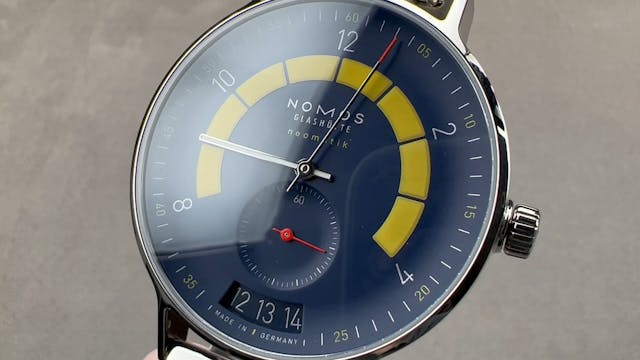 NOMOS Glashütte Tangente 38 50 Ans De Medécins Sans Frontières 165