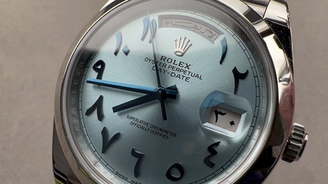 Rolex Day Date 40 Eastern Arabic Dial...