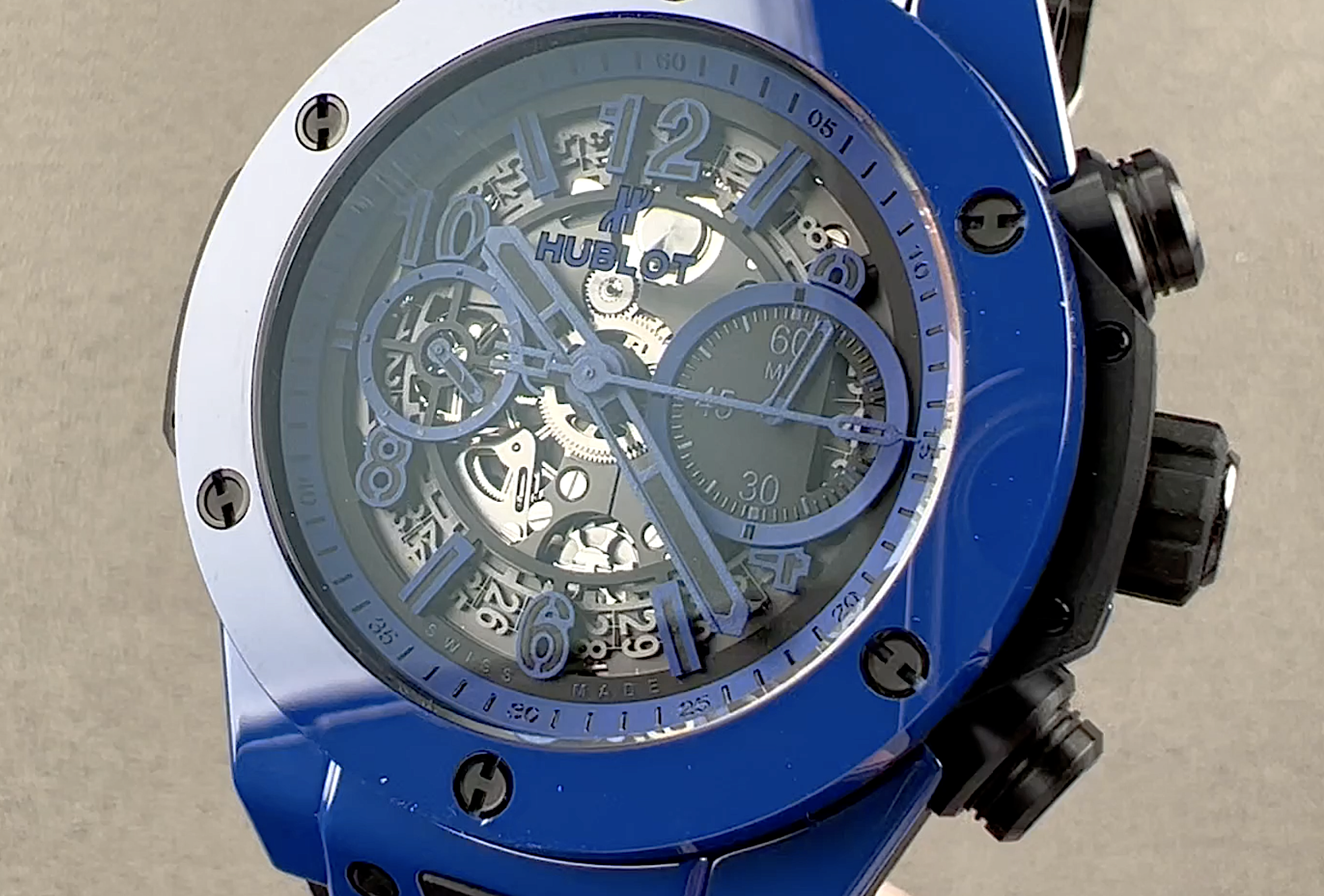 Hublot Big Bang Unico Blue Magic Limited Edition 411.ES.5119.RX
