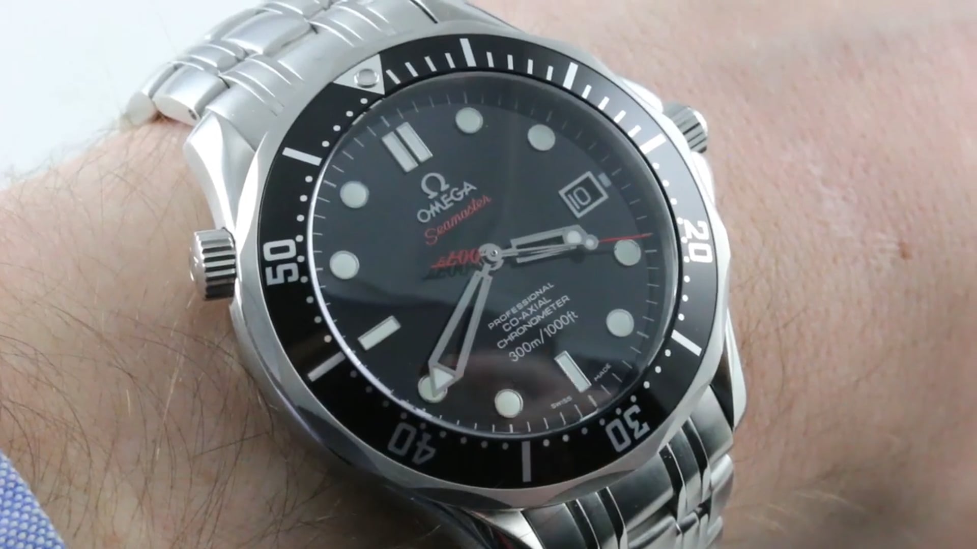 Omega Seamaster Diver 300M 'Quantum Of Solace' James Bond 212.30.41.20.01.001
