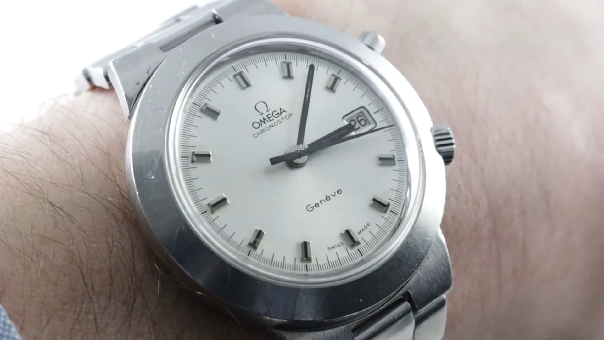 Vintage Omega Chronostop Chronograph 146.012 Review