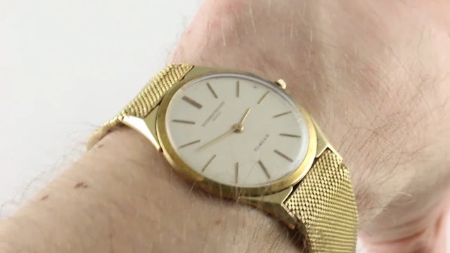 Vintage Vacheron Constantin Jubilee 6099 Review