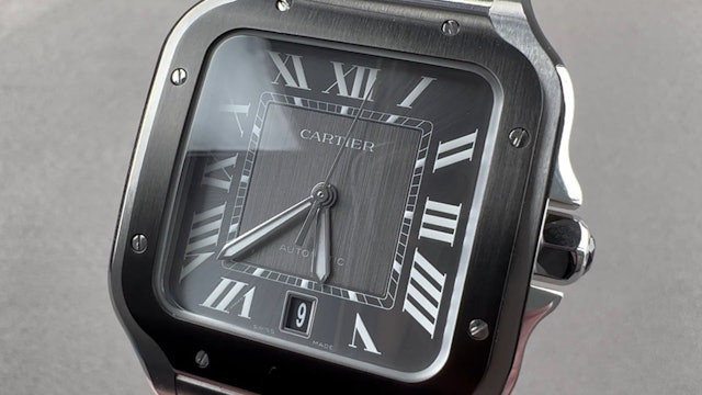 Cartier Santos de Cartier Large Grey ADLC WSSA0037