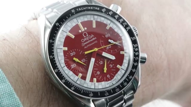 Omega Speedmaster Michael Schumacher ...
