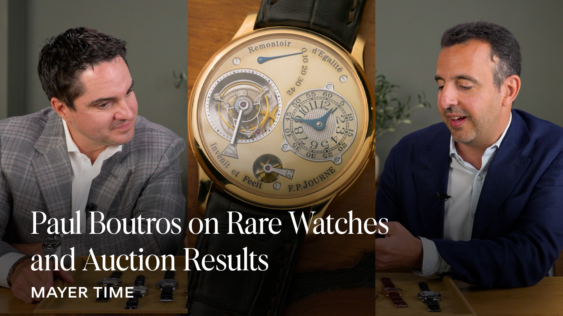 Rare Watches Collection: Paul Boutros of Phillips Discusses Auctions and Value