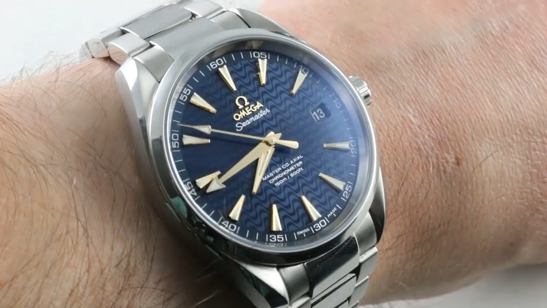 Omega Seamaster Aqua Terra "Blue Wave" 231.10.42.21.03.006 Review