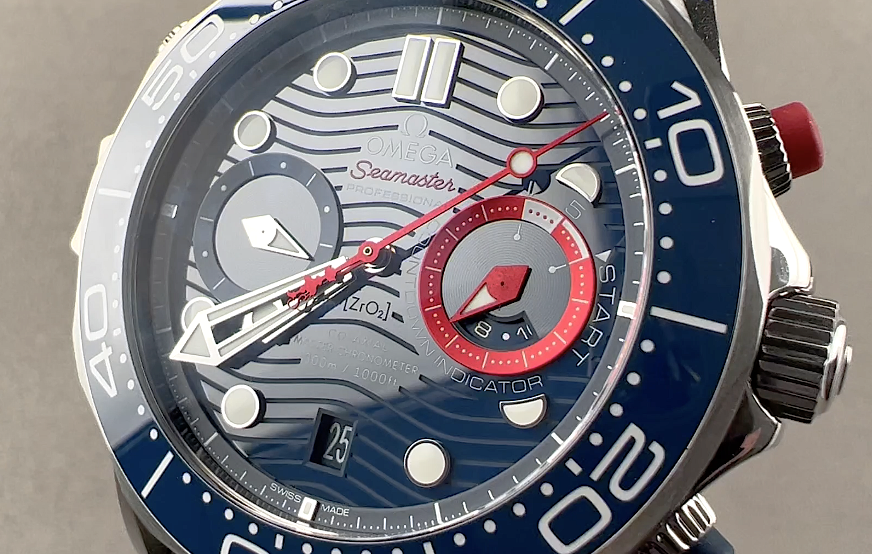 Omega Seamaster Diver 300M Chronograph America's Cup 210.30.44.51.03.002