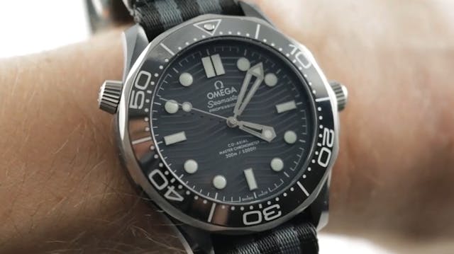 2019 Omega Seamaster Diver 300M Black...